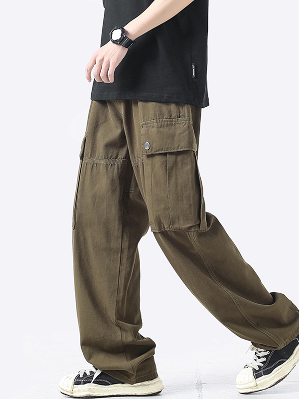 Herren-Cargohose mit großen Taschen-2