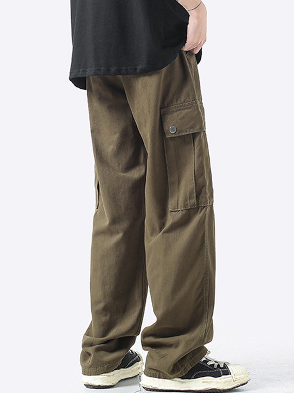 Herren-Cargohose mit großen Taschen-1