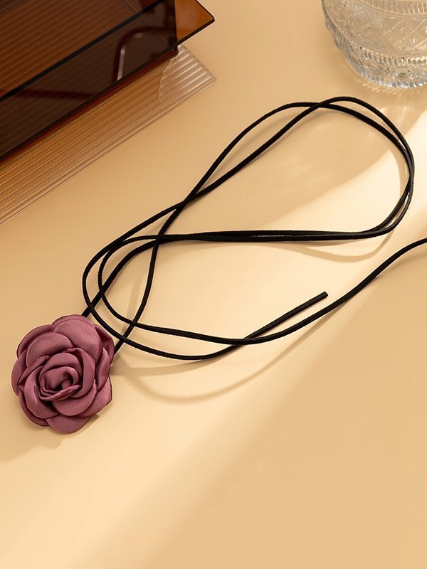 Personalisierte handgemachte Rosenkette-2