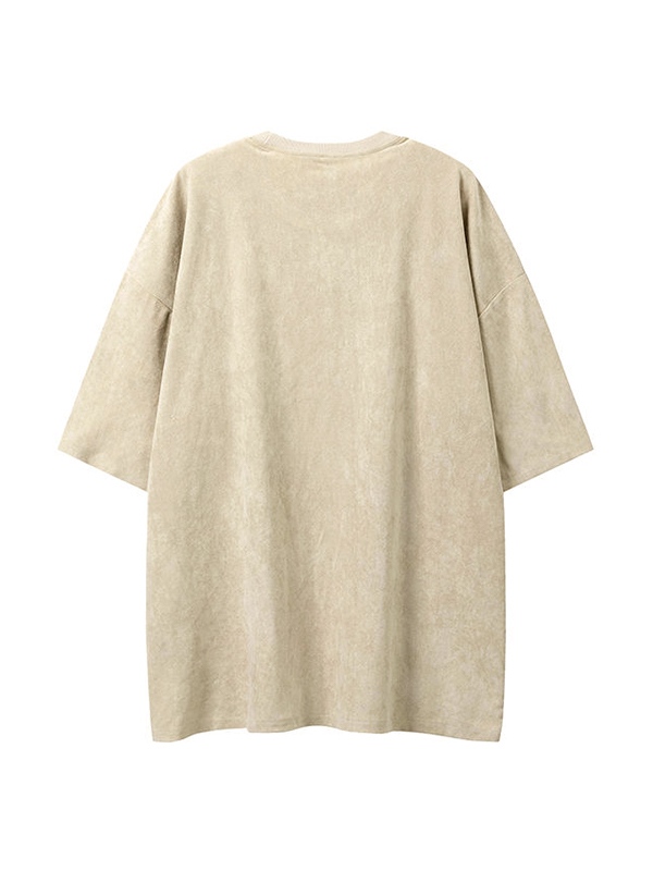 Kurzarm-T-Shirt mit Schmetterlingsdruck für Herren-1