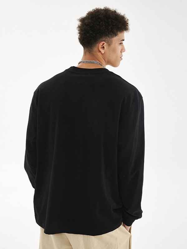 Unisex Unfollowing Langarm-Sweatshirt-3