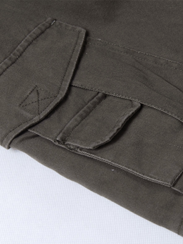 Lose Cago-Hosen mit Schnallengürtel für Herren-5
