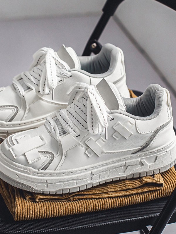 Freizeit-Sneaker mit Cross-Patch für Herren-4